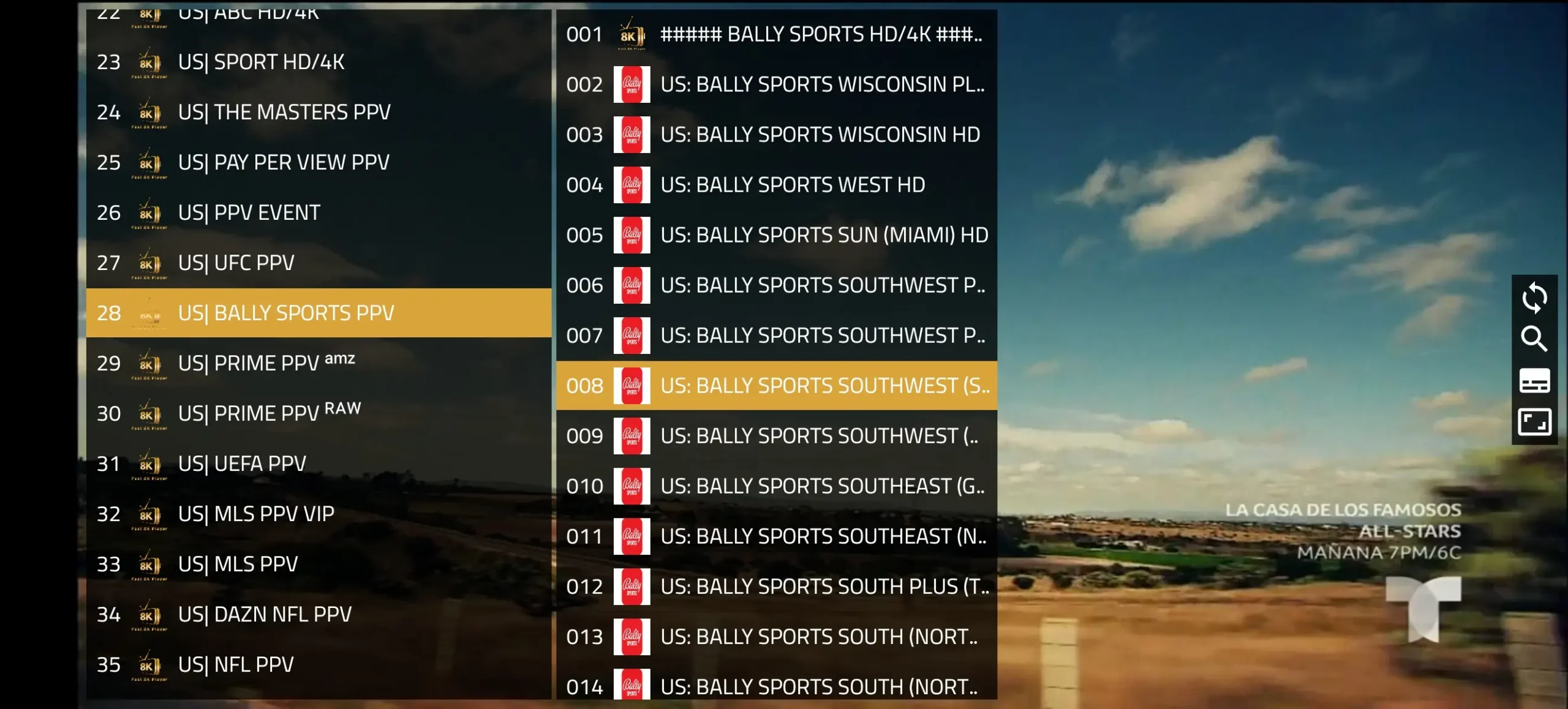 IPTVCONNECT.DE app Screenshot 5
